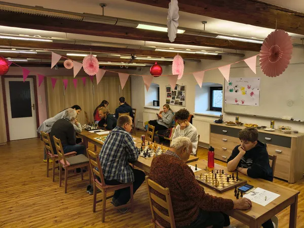 Soustředění nad šachovnicí